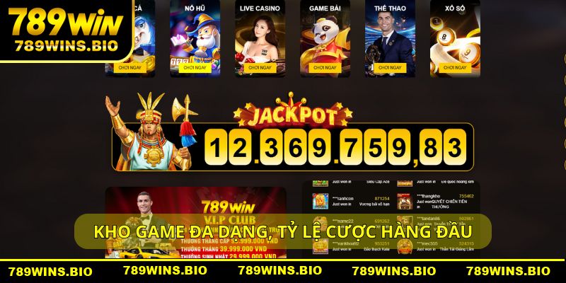 Kho game đa dạng, tỷ lệ cược hàng đầu thị trường